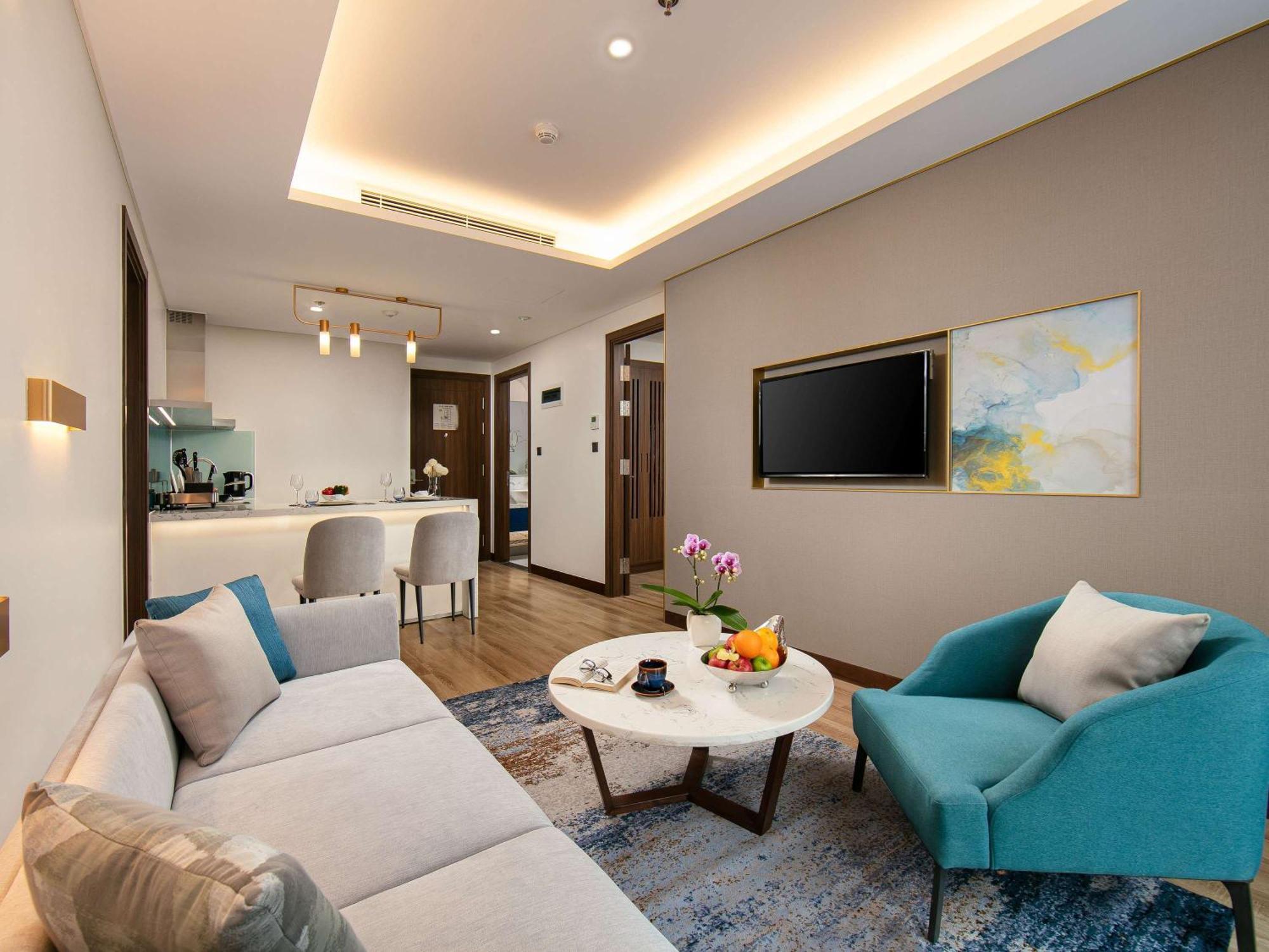 Moevenpick Living West Hanoi Hotell Exteriör bild