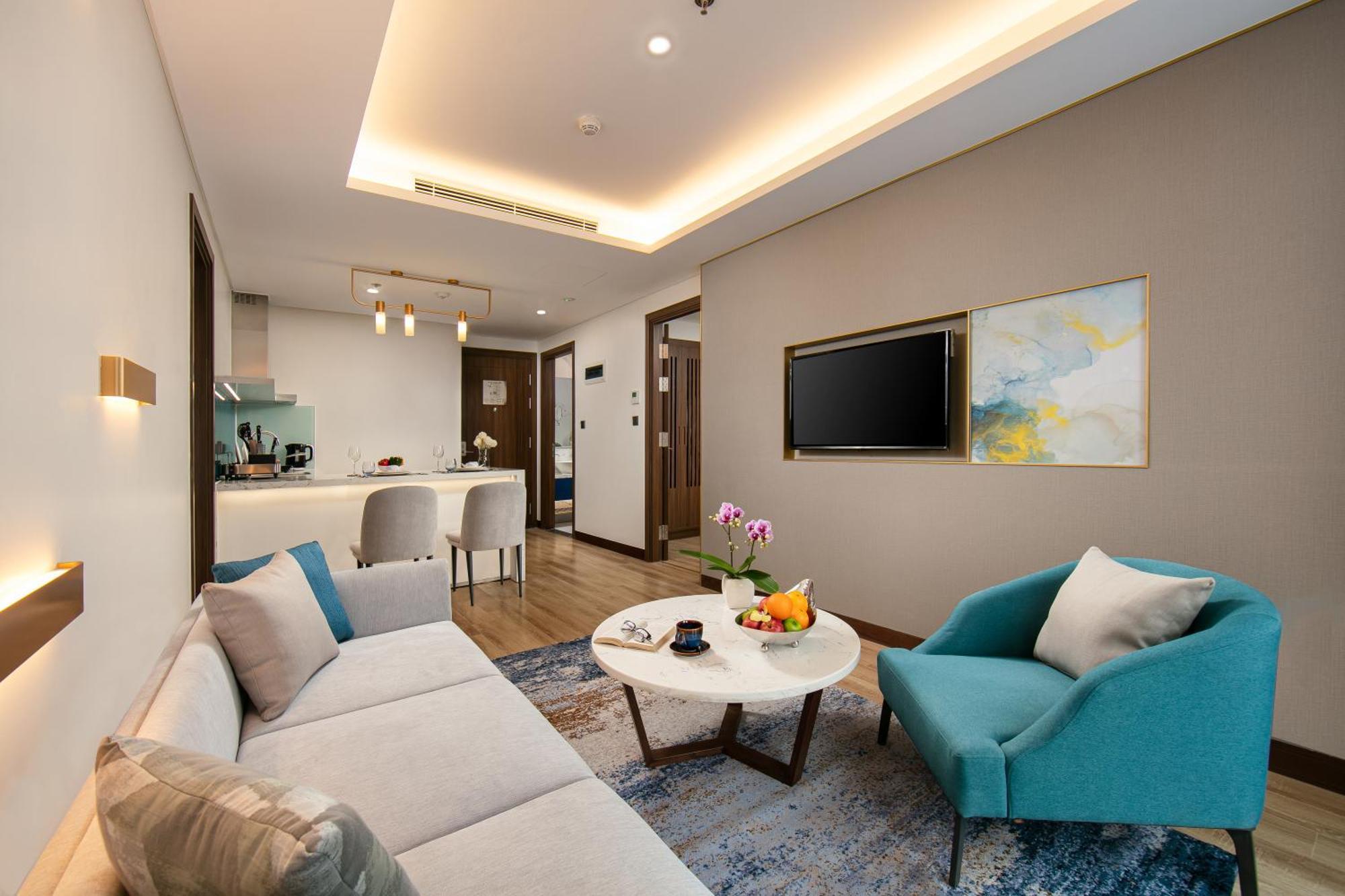 Moevenpick Living West Hanoi Hotell Exteriör bild